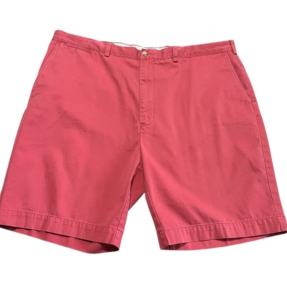 Polo by Ralph Lauren Pink Flat Front Chino Shorts - Picture 1 of 8